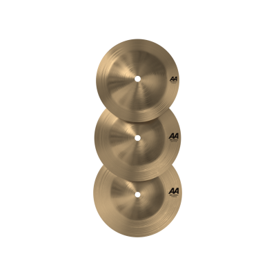 SABIAN AA MAX BELL CHIME SET. 6" 6,5" 7" Mike Portnoy Signature