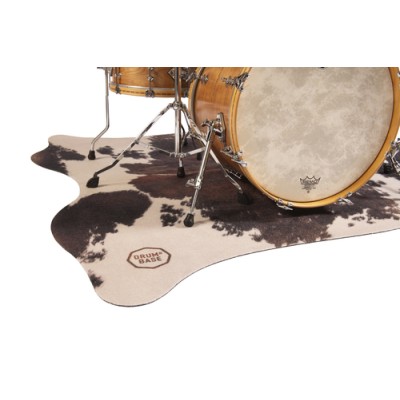 VEGAN COW CLARA - BLACK/WHITE  185x160cm