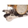 VEGAN COW CLARA - BLACK/WHITE  185x160cm