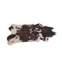 VEGAN COW CLARA - BLACK/WHITE  185x160cm
