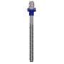 100 Pack Nylon Tension Rod Washers - Blue