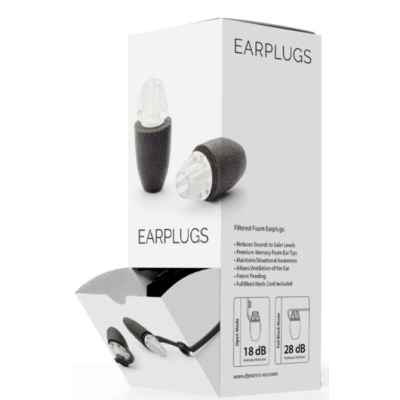 EARPLUGS 2.1 HI FIDELITY REUSABLE EARPLUGS 50